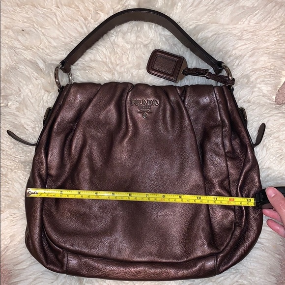 Prada leather shoulder bag - Picture 5 of 9